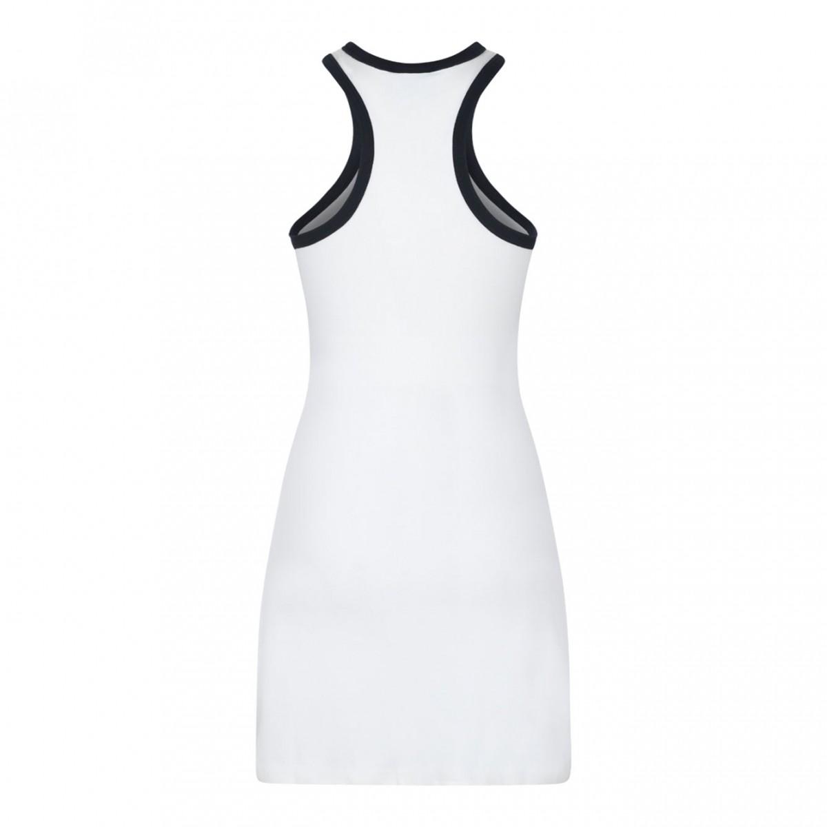White Scuba Dress