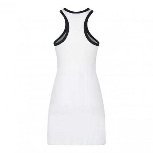 White Scuba Dress