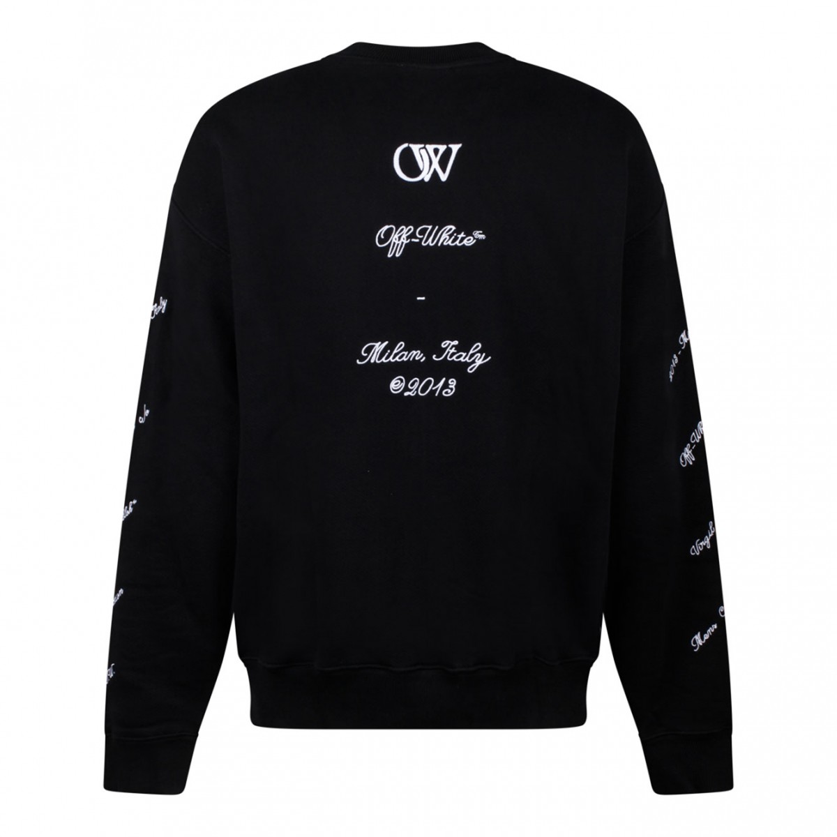 Off White 24 Logo Skate Sweatshirt