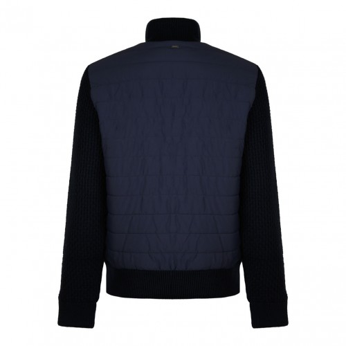 Quilted Inserts Navy Blue Jacket 2