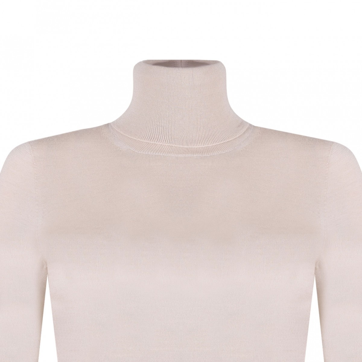 White Turtleneck Sweater