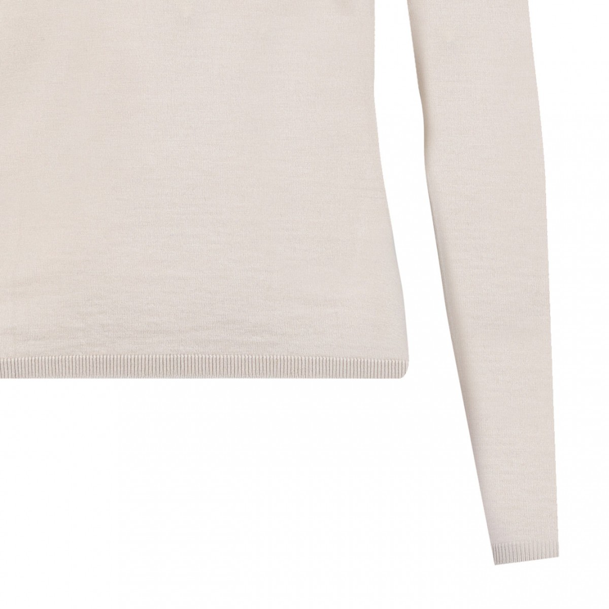 White Turtleneck Sweater