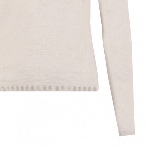 White Turtleneck Sweater