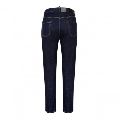 Indigo Blue Slim Cut Jeans