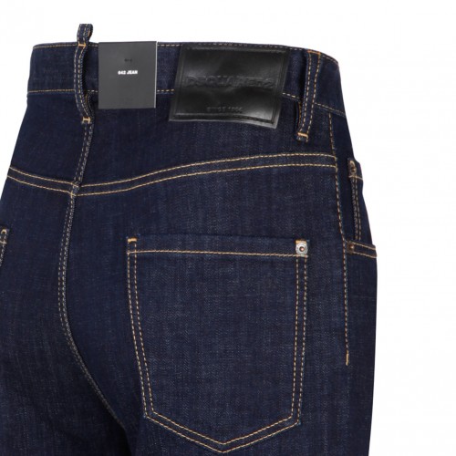 Indigo Blue Slim Cut Jeans