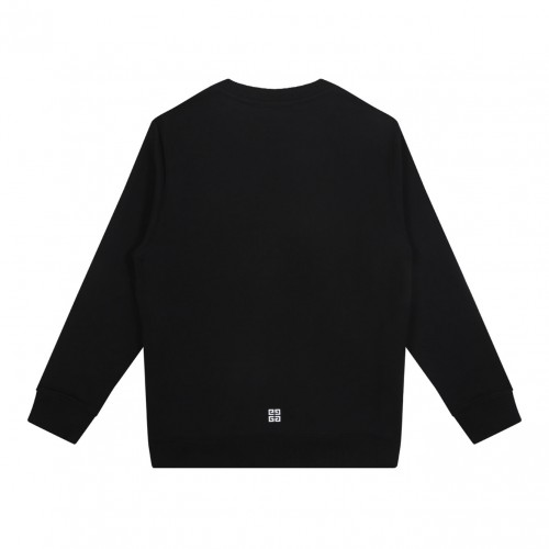Black Lettering Logo Sweatshirt 2