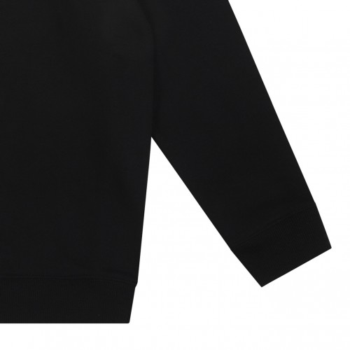 Black Lettering Logo Sweatshirt