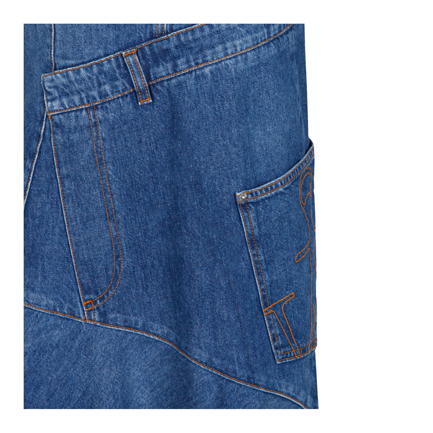 JW Anderson Denim Midi Dress| COLOGNESE 1882