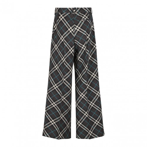 Check Pattern Trousers
