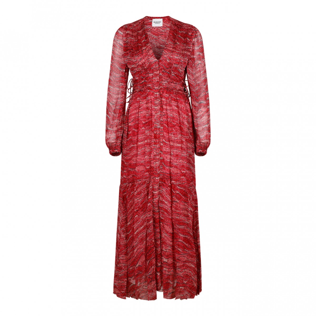 Poppy Red Amara Maxi Dress