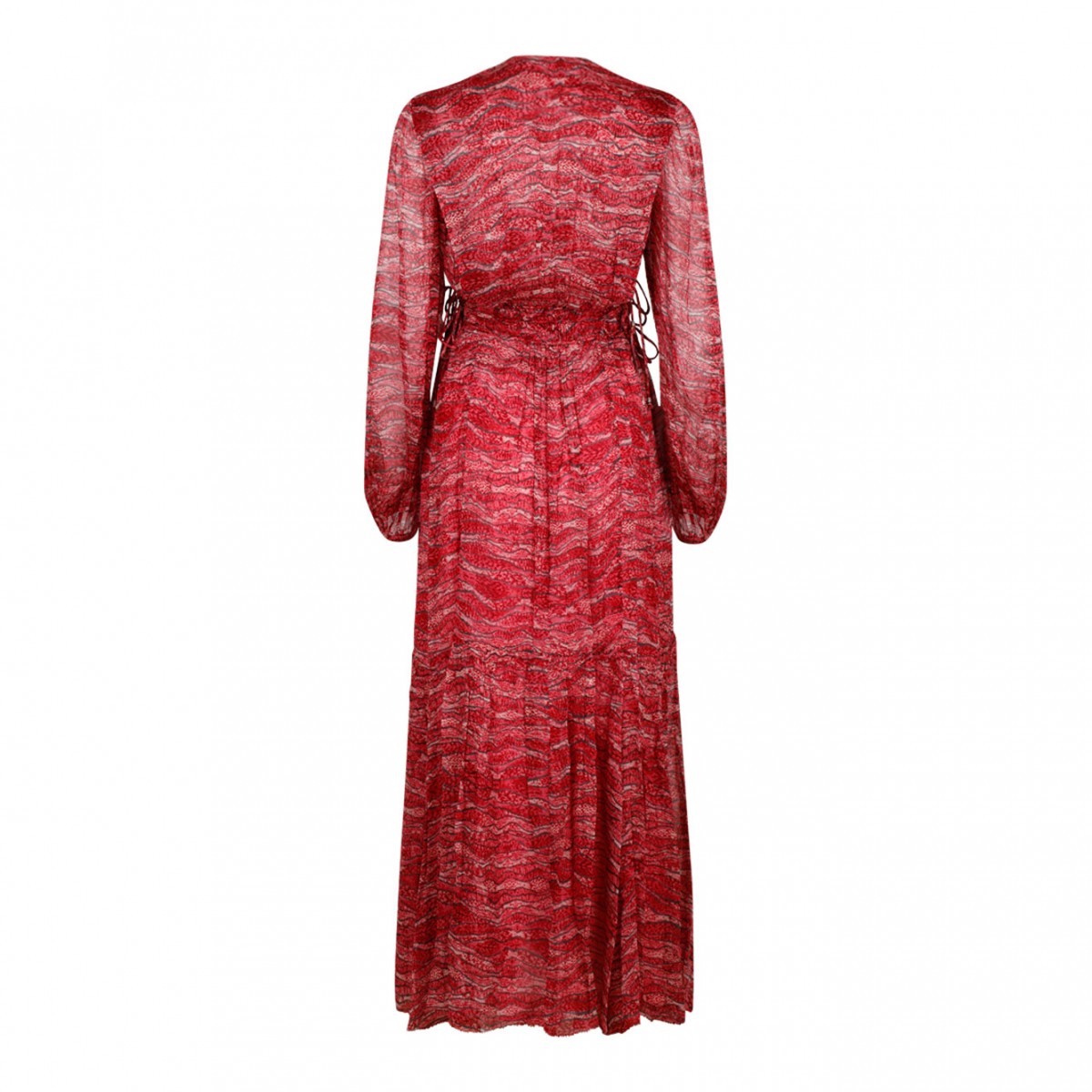 Poppy Red Amara Maxi Dress