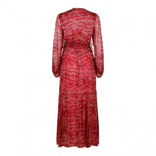 Poppy Red Amara Maxi Dress