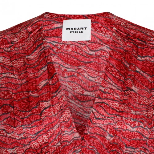 Poppy Red Amara Maxi Dress