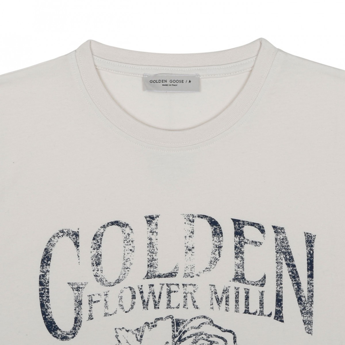 Ivory Graphic Print T-Shirt