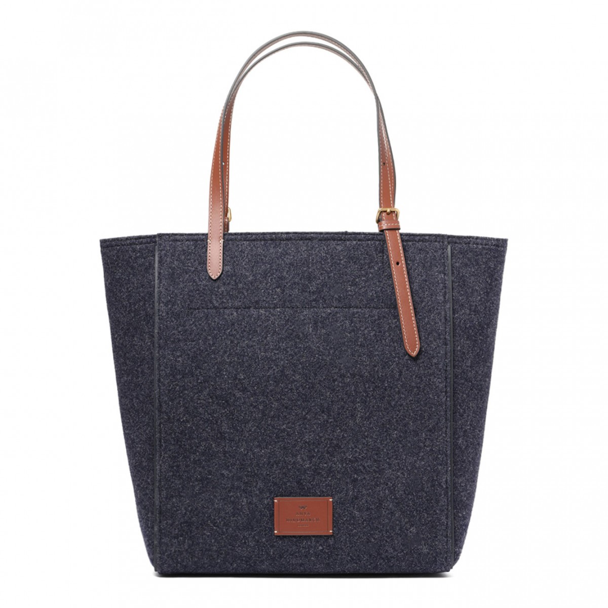 Navy Blue Small Tote Bag