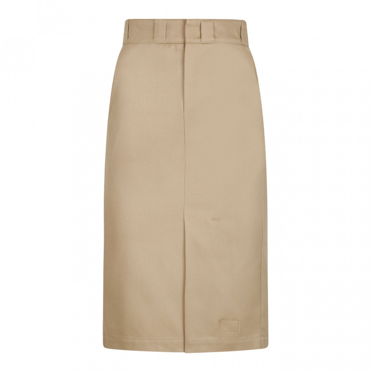 Beige Midi Skirt