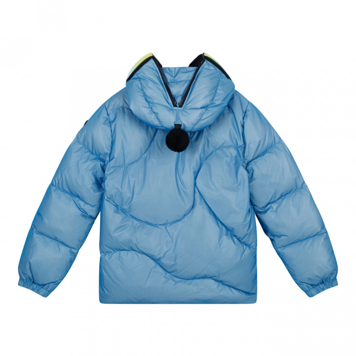 Light Blue Short Down Jacket
