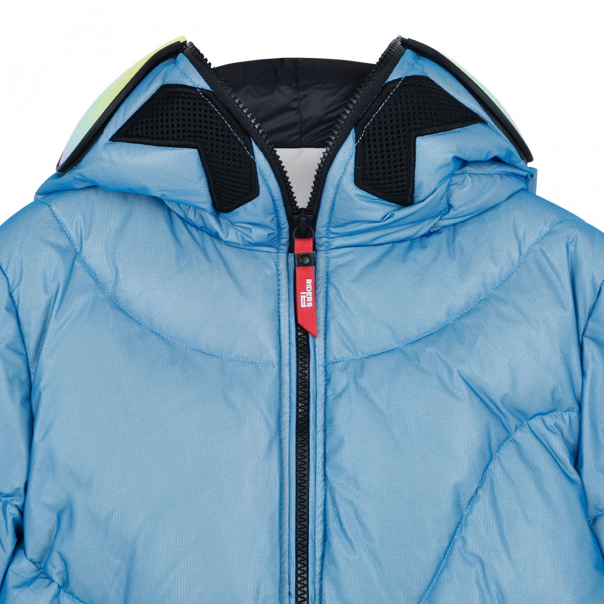 Light Blue Short Down Jacket