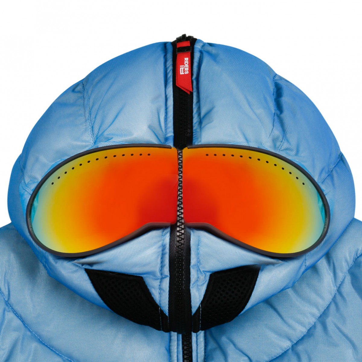 Light Blue Short Down Jacket