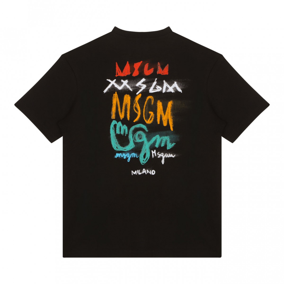 Black Logo Print T-Shirt