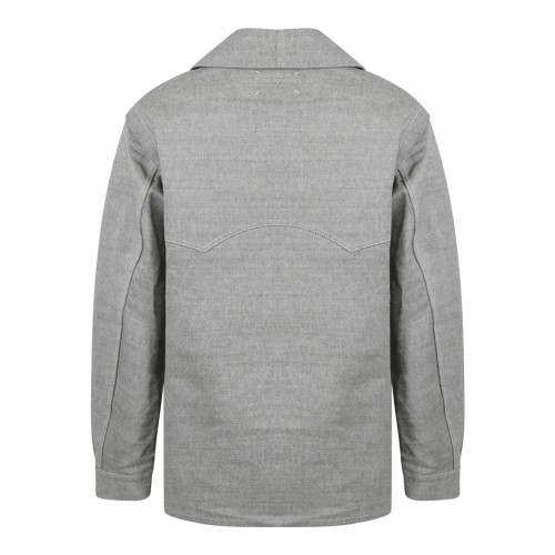 Light Grey Shirt Jacket