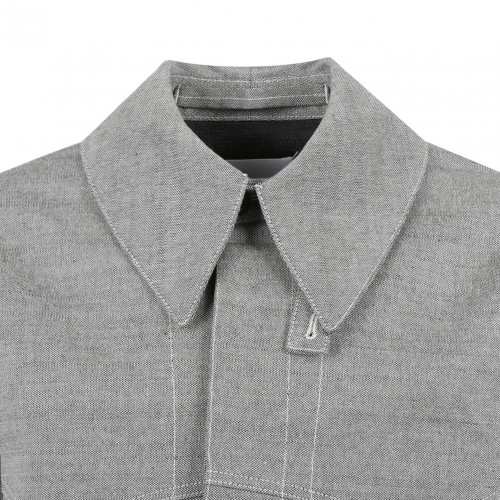 Light Grey Shirt Jacket