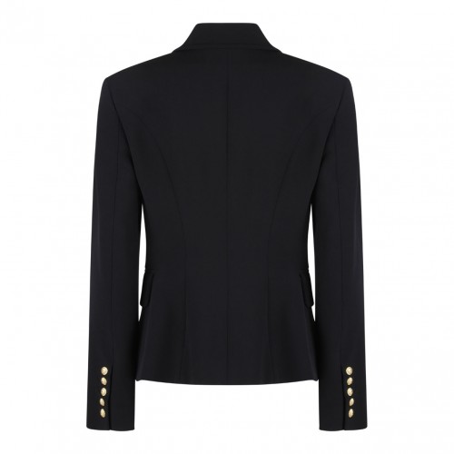 Black Double Breasted Blazer 2