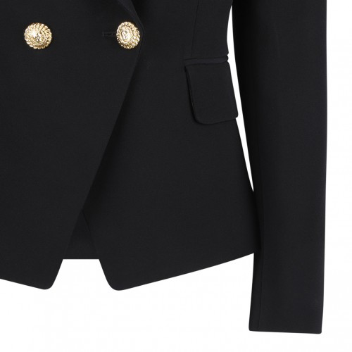 Black Double Breasted Blazer