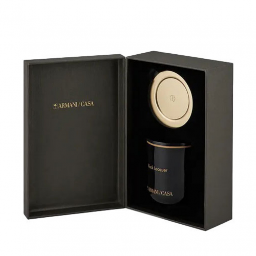 Black Lacquer Scented Candle