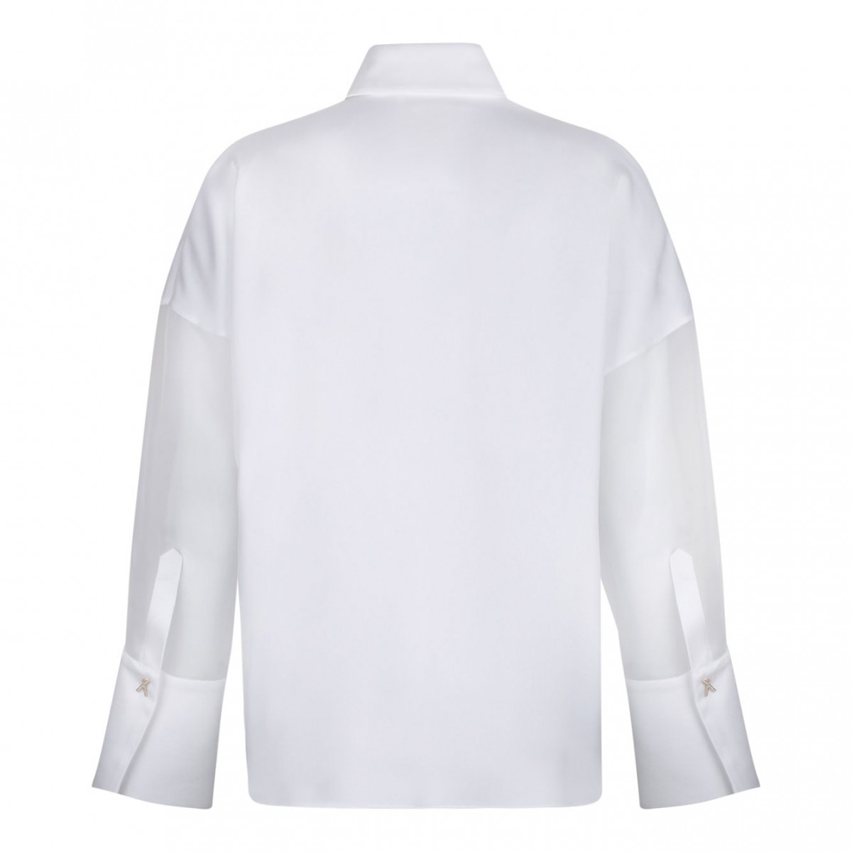 White Satin Shirt