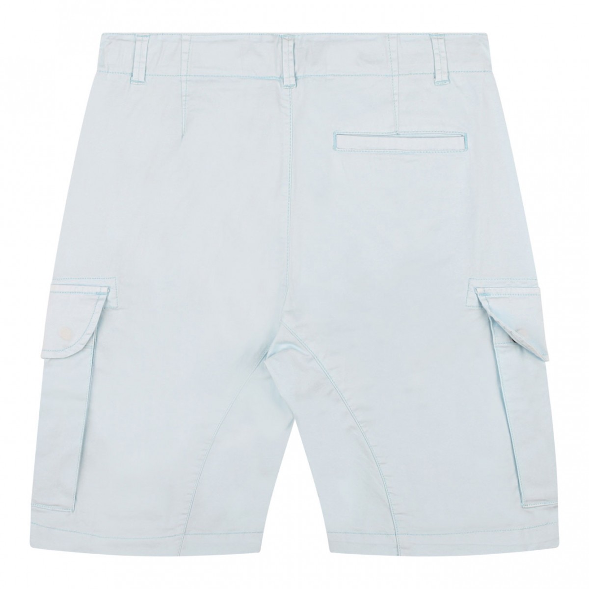 Light Blue Cargo Shorts