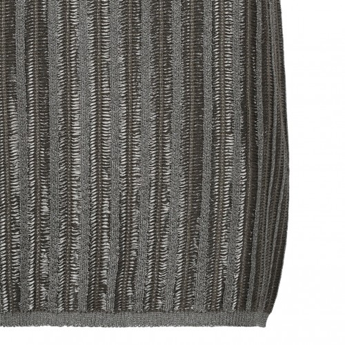 Metallic Olive Minidress