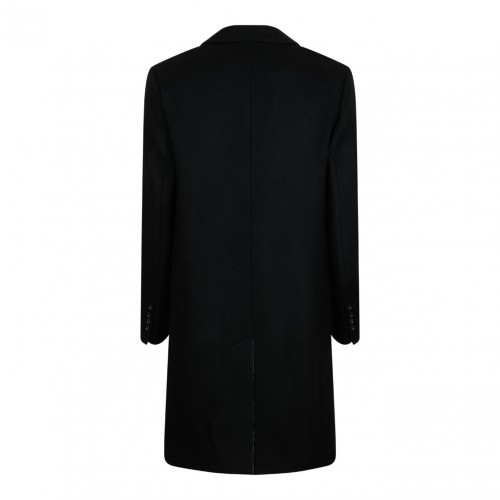 Black Single Breasted Coat 2