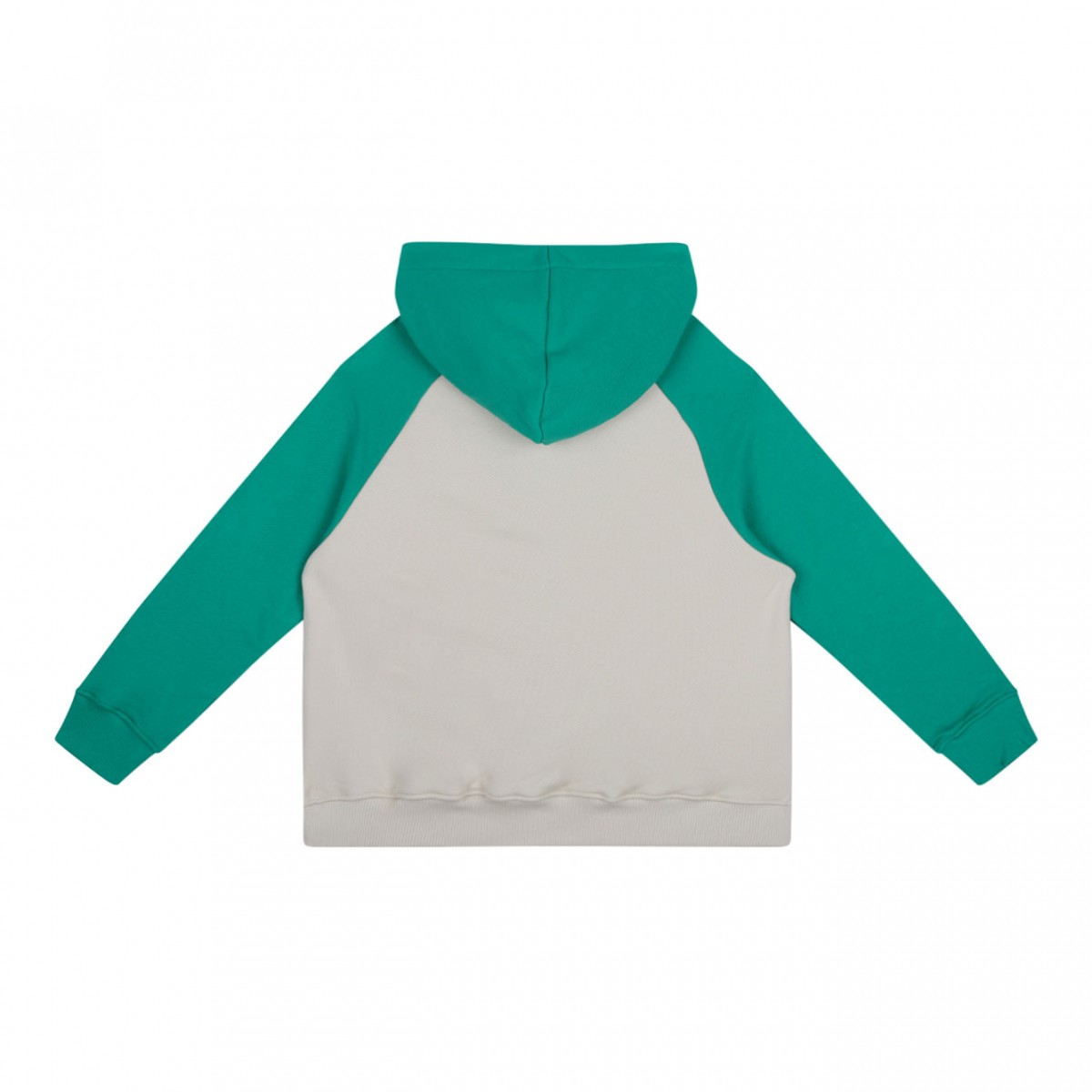 Green Logo Print Sweatshirt