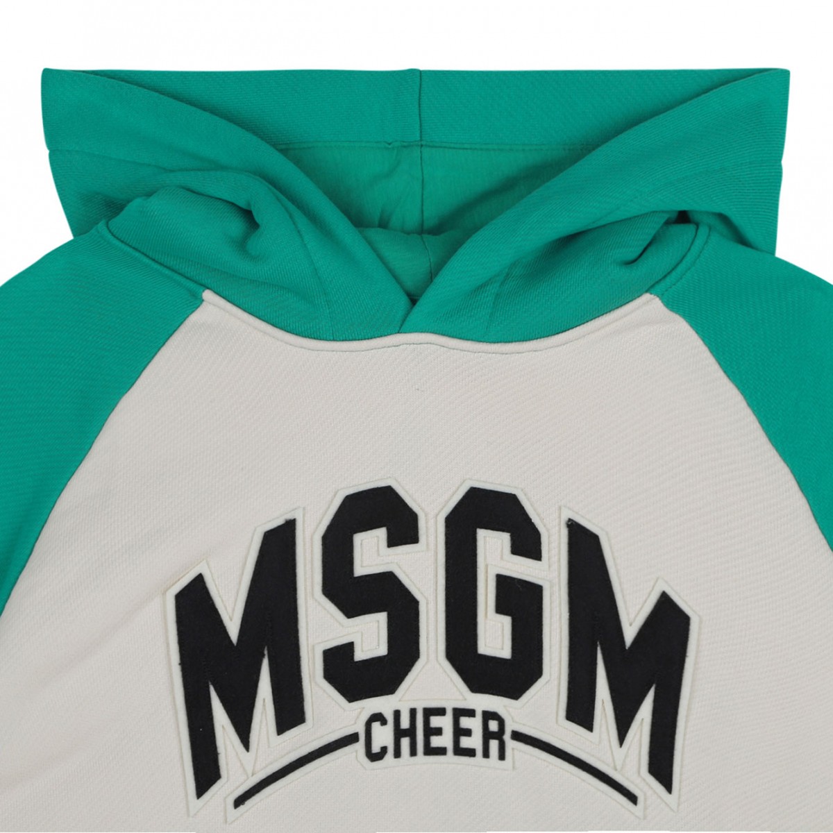 Green Logo Print Sweatshirt