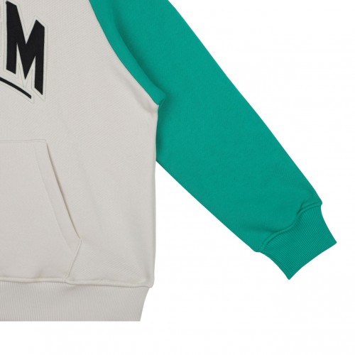 Green Logo Print Sweatshirt