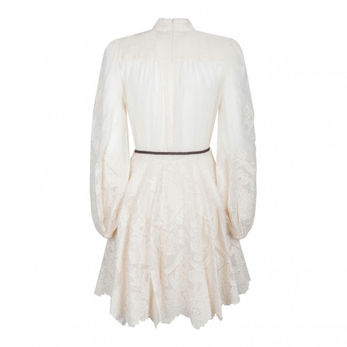 Cream White Ottie Mini Dress 2
