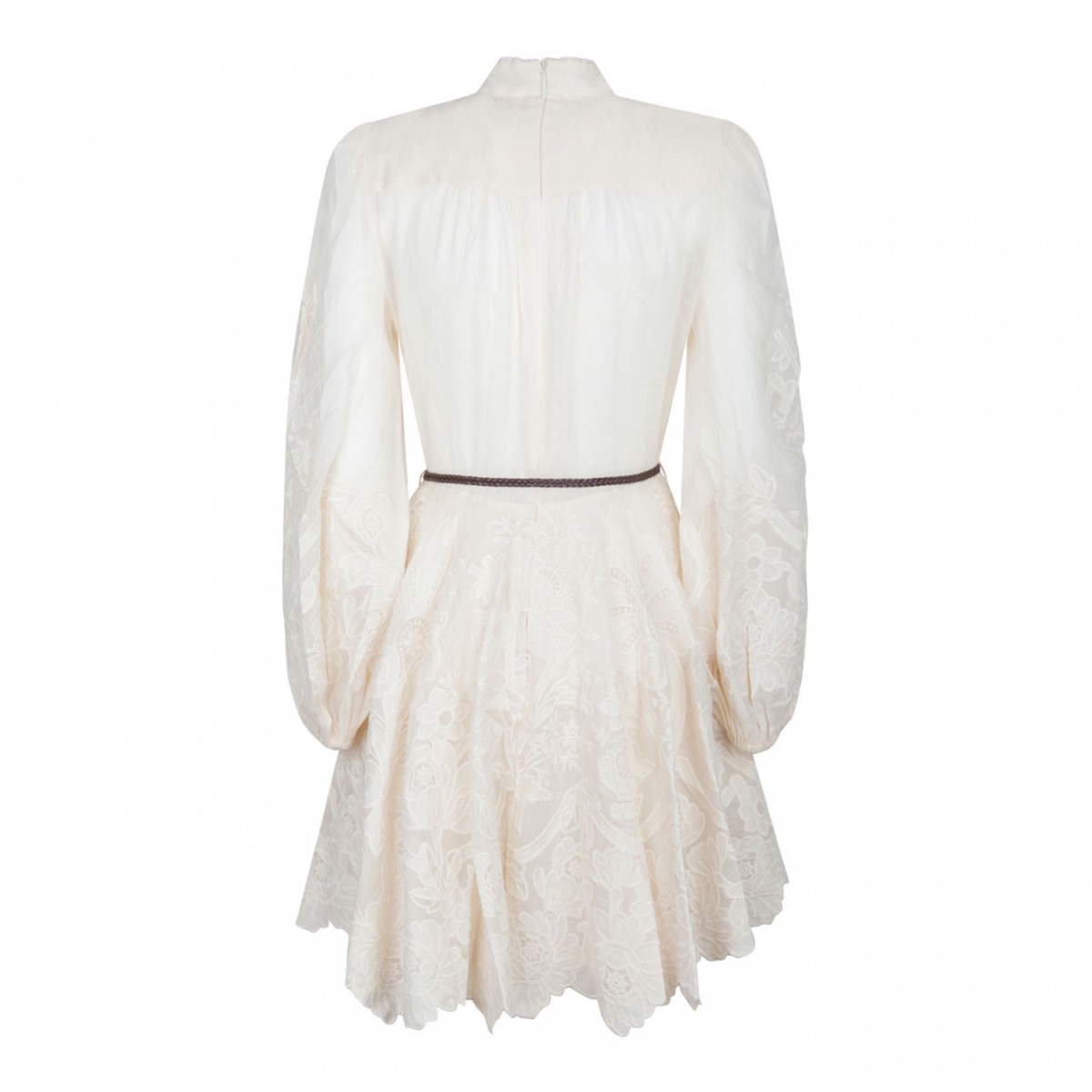 Cream White Ottie Mini Dress