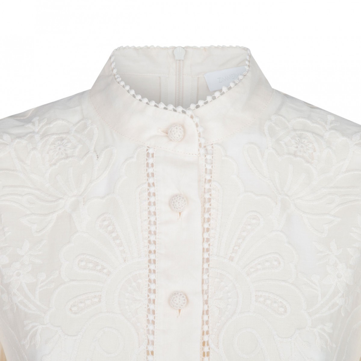 Cream White Ottie Mini Dress