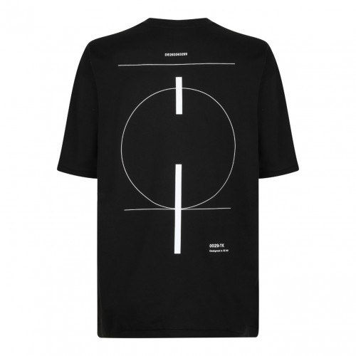 Black Graphic Print T-Shirt