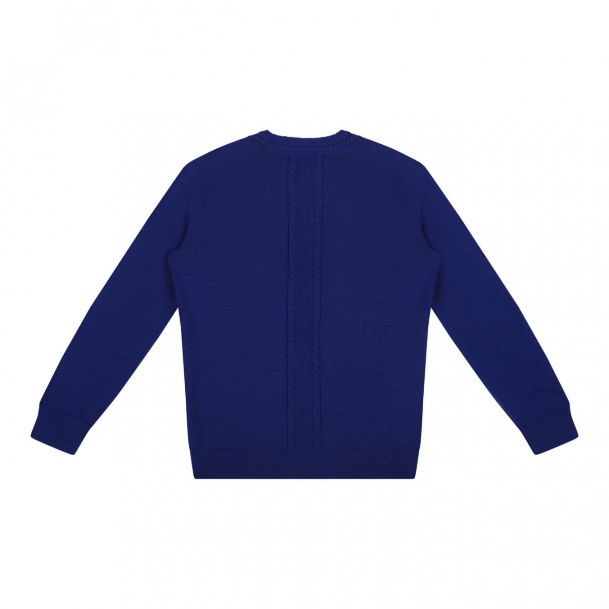 Royal Blue EKD Embroidered Cardigan