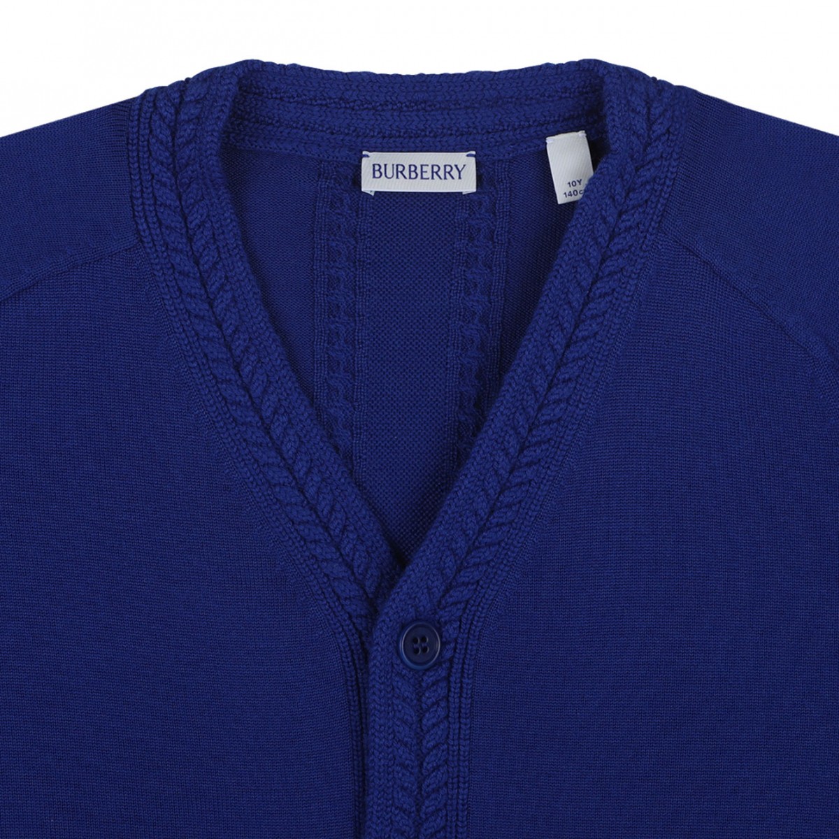 Royal Blue EKD Embroidered Cardigan