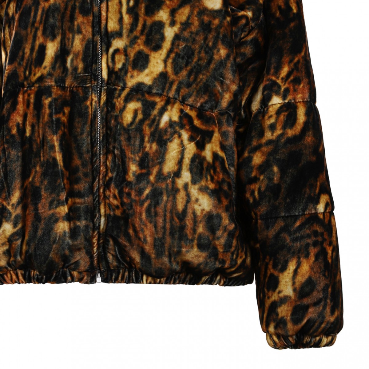 Leopard Print Bomber Jacket