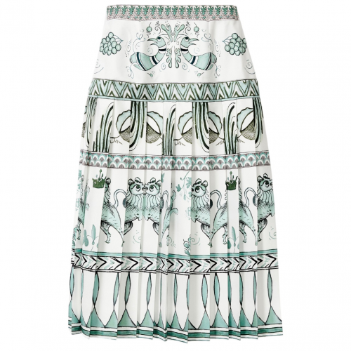 Graphic Print Skirt 2