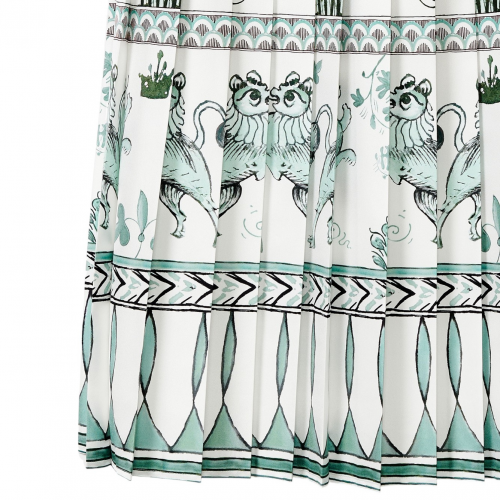 Graphic Print Skirt