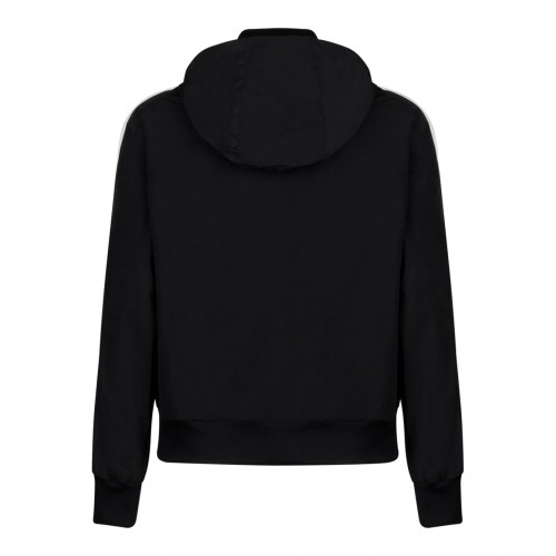 Black Nylon Track Jacket