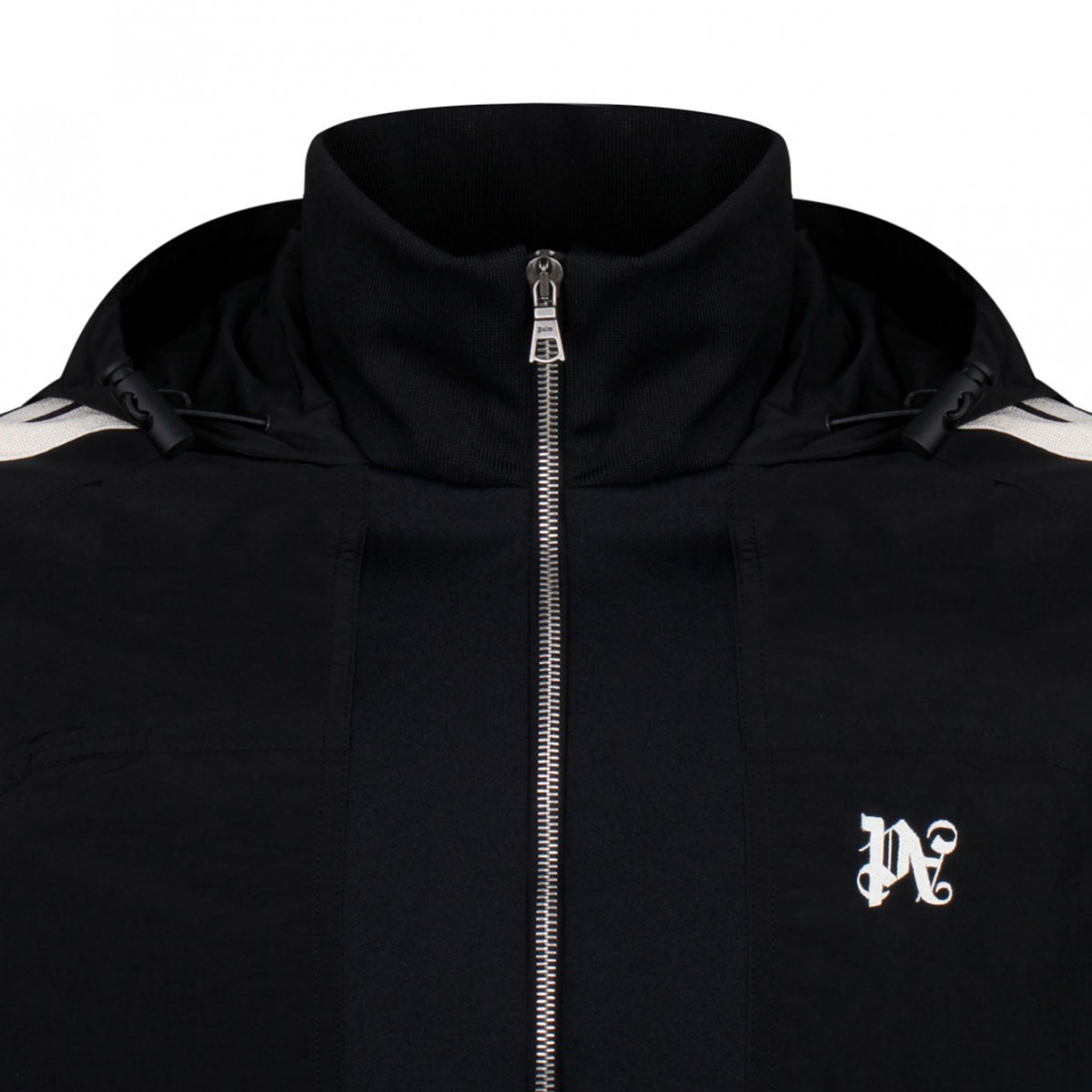 Black Nylon Track Jacket