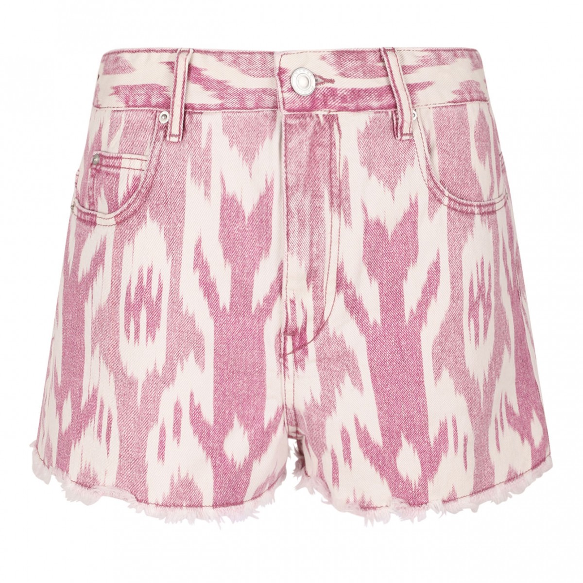 Abstract Pattern Print Short