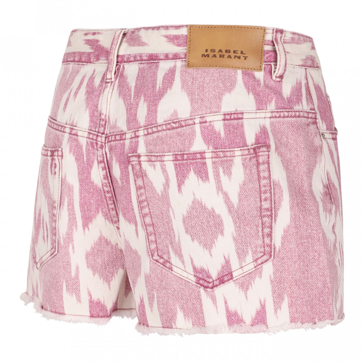Abstract Pattern Print Short