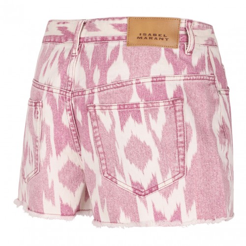 Abstract Pattern Print Short